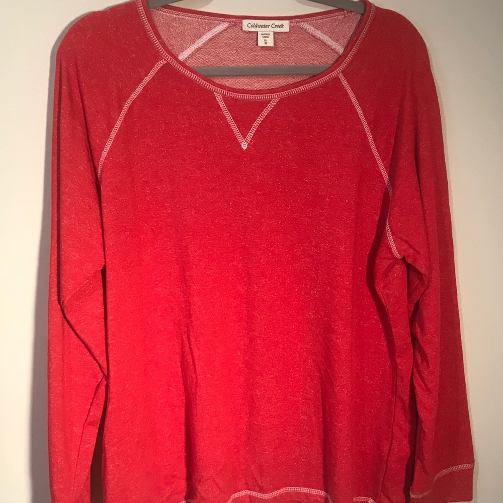 Coldwater Creek 3/4 Sleeve Sport Top, Sz XL/16